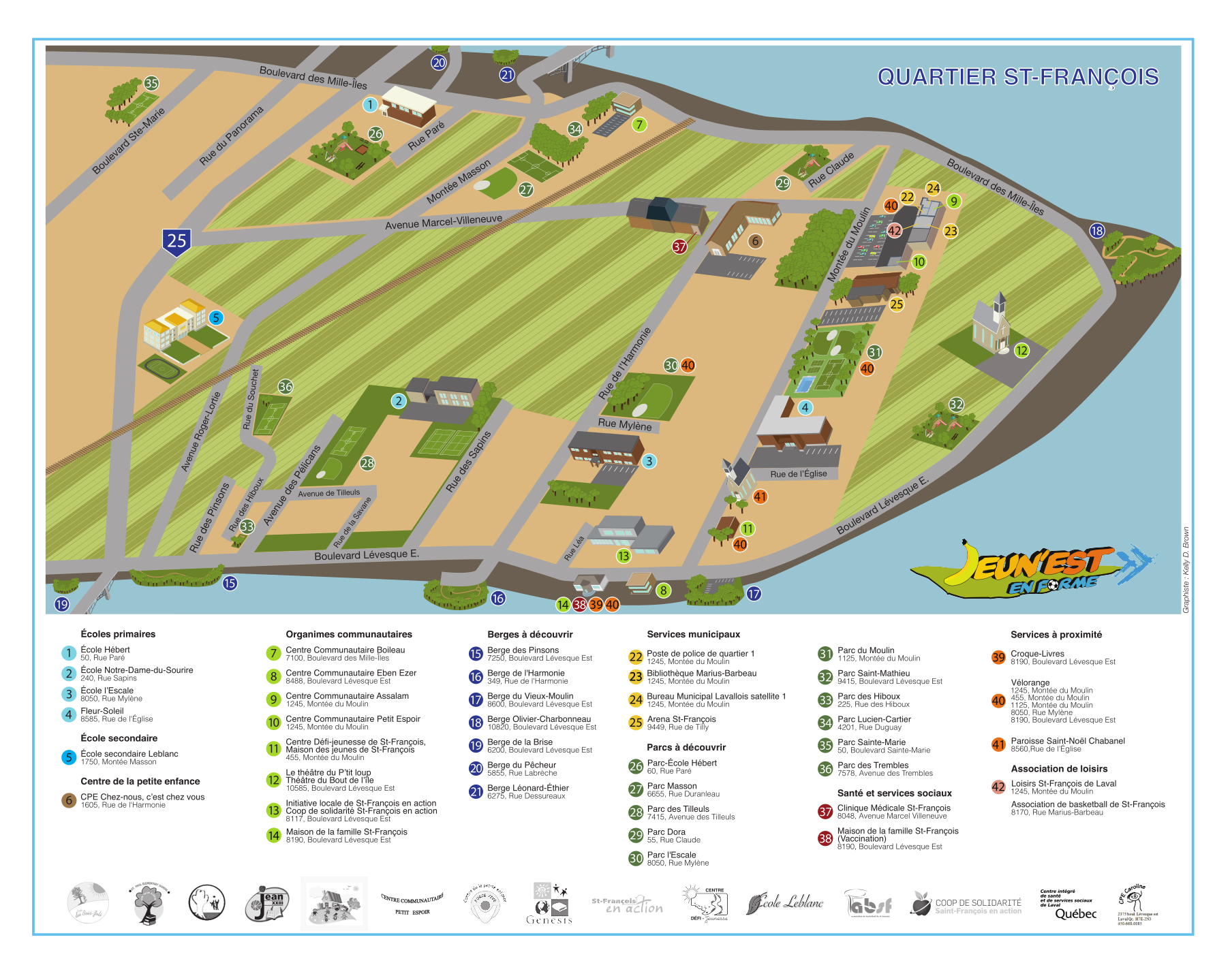 Carte Interactive St-François